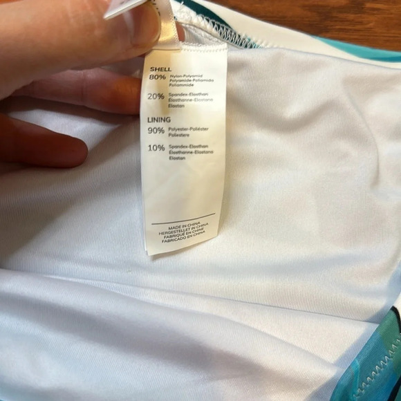 Cupshe High Waisted Floral Plus Size Bikini Bottom 1X - Picture 4 of 9